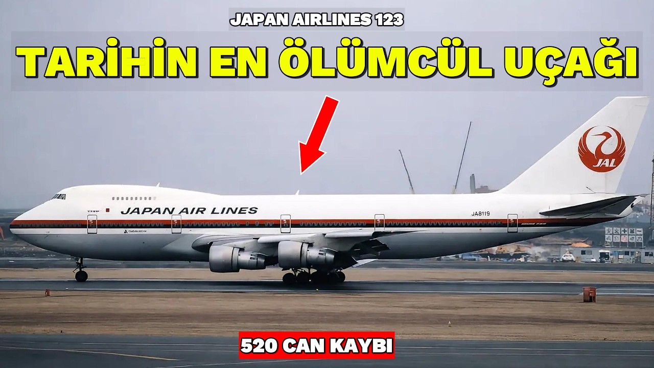 En Ölümcül Tek Uçak Kazası | Bu Hata 520 Can Aldı | Japan Airlines 123
