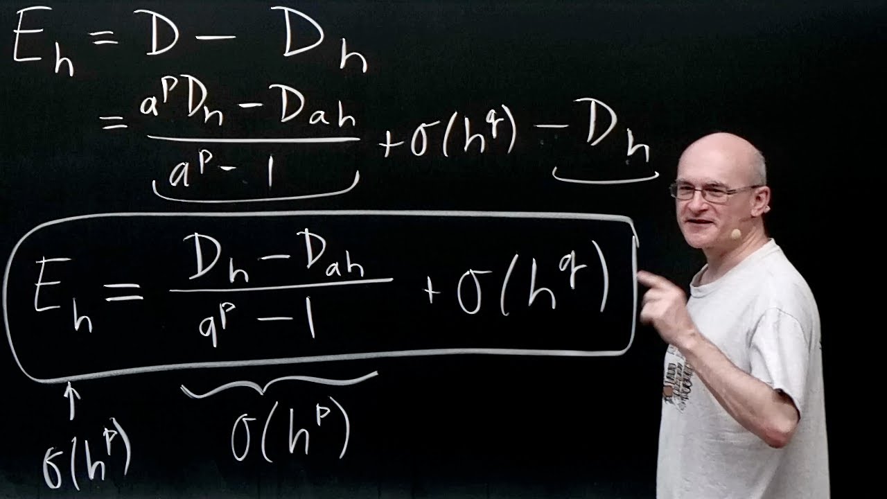 P. Habala, DEN-01e: Numerical analysis – Richardson extrapolation
