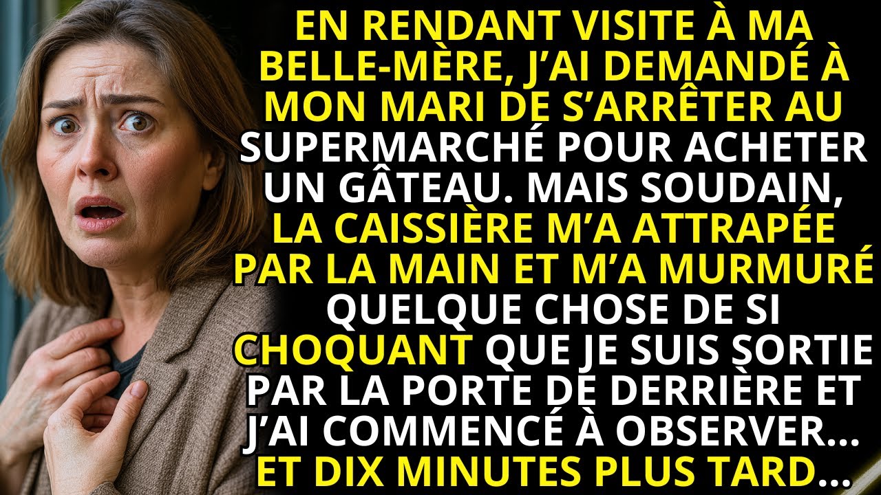 Je suis allée au supermarché en laissant mon mari dans la voiture… Ce qui s’est passé m’a choquée...