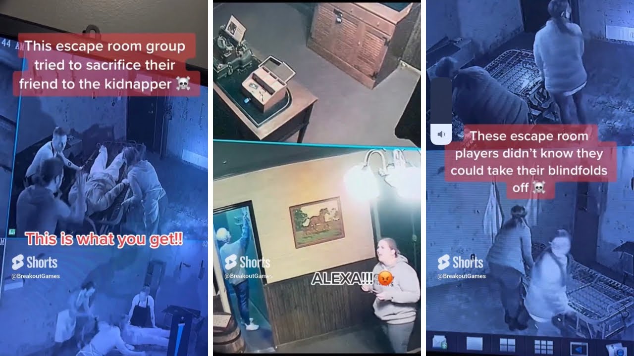 Funniest Escape Room Groups | Escape Room Group Compilation