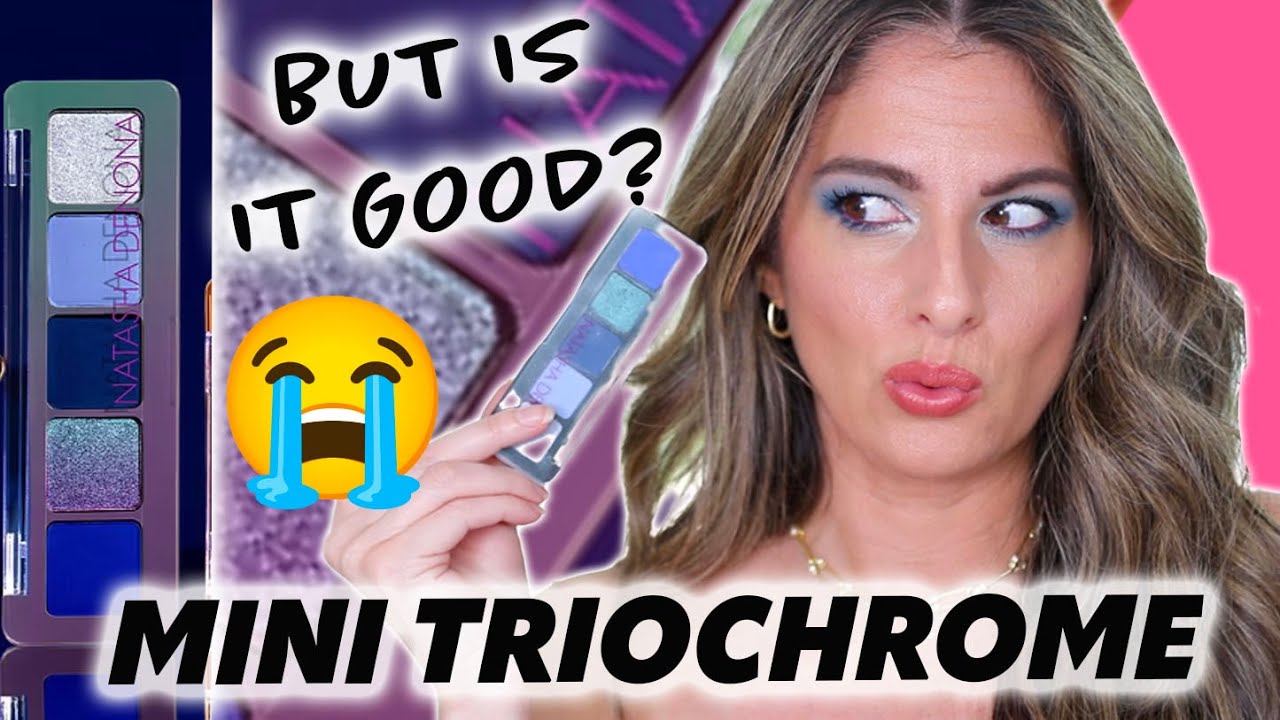 NATASHA DENONA MINI TRIOCHROME PALETTE SWATCHES AND TUTORIAL