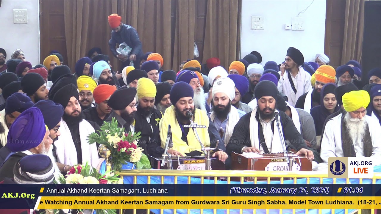 031 Ludhiana 20Jan2021 WedEve RSK Bhai Gursharan Singh Jee Faridabad