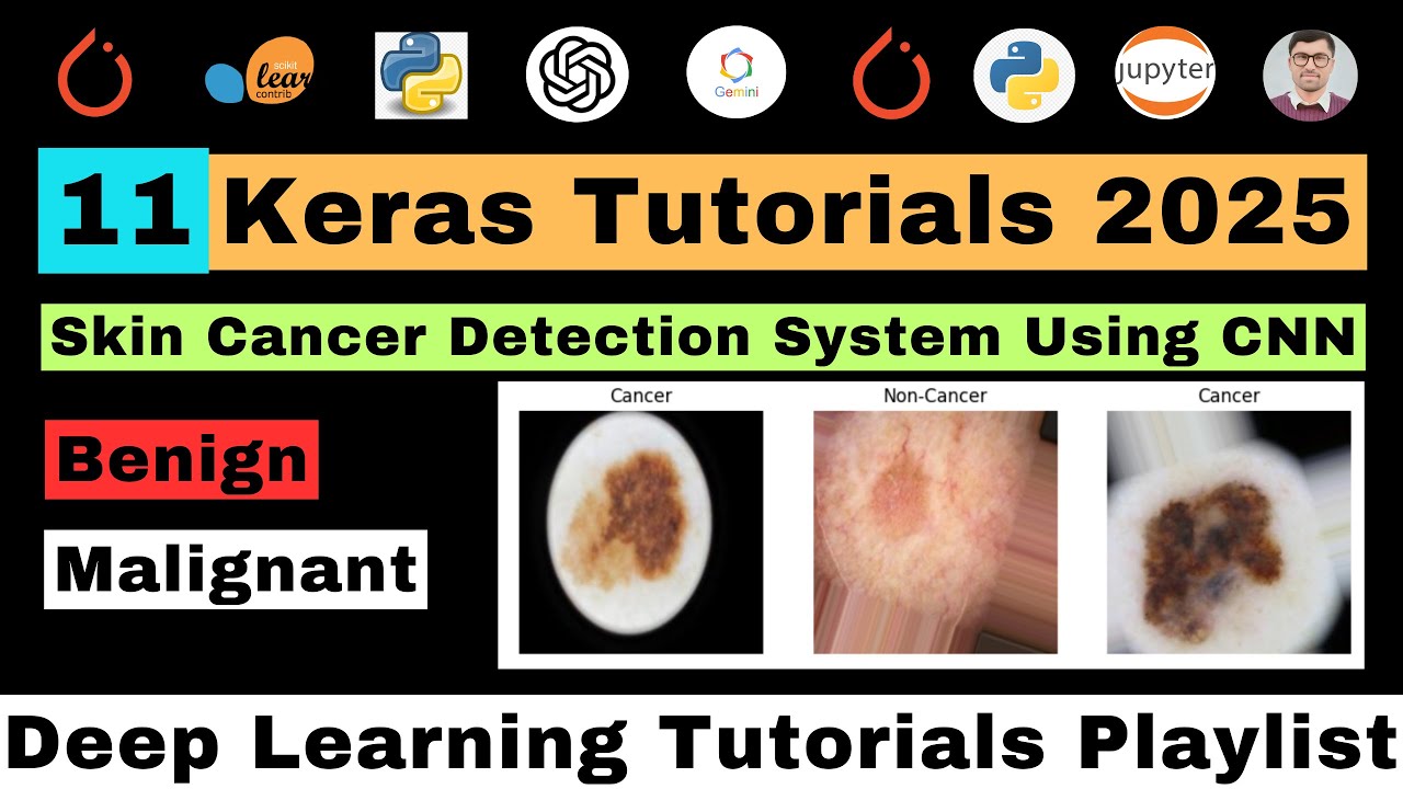 Building Skin Cancer Detection System Using CNN Deep Learning | Skin Cancer Diagnosis Using Python