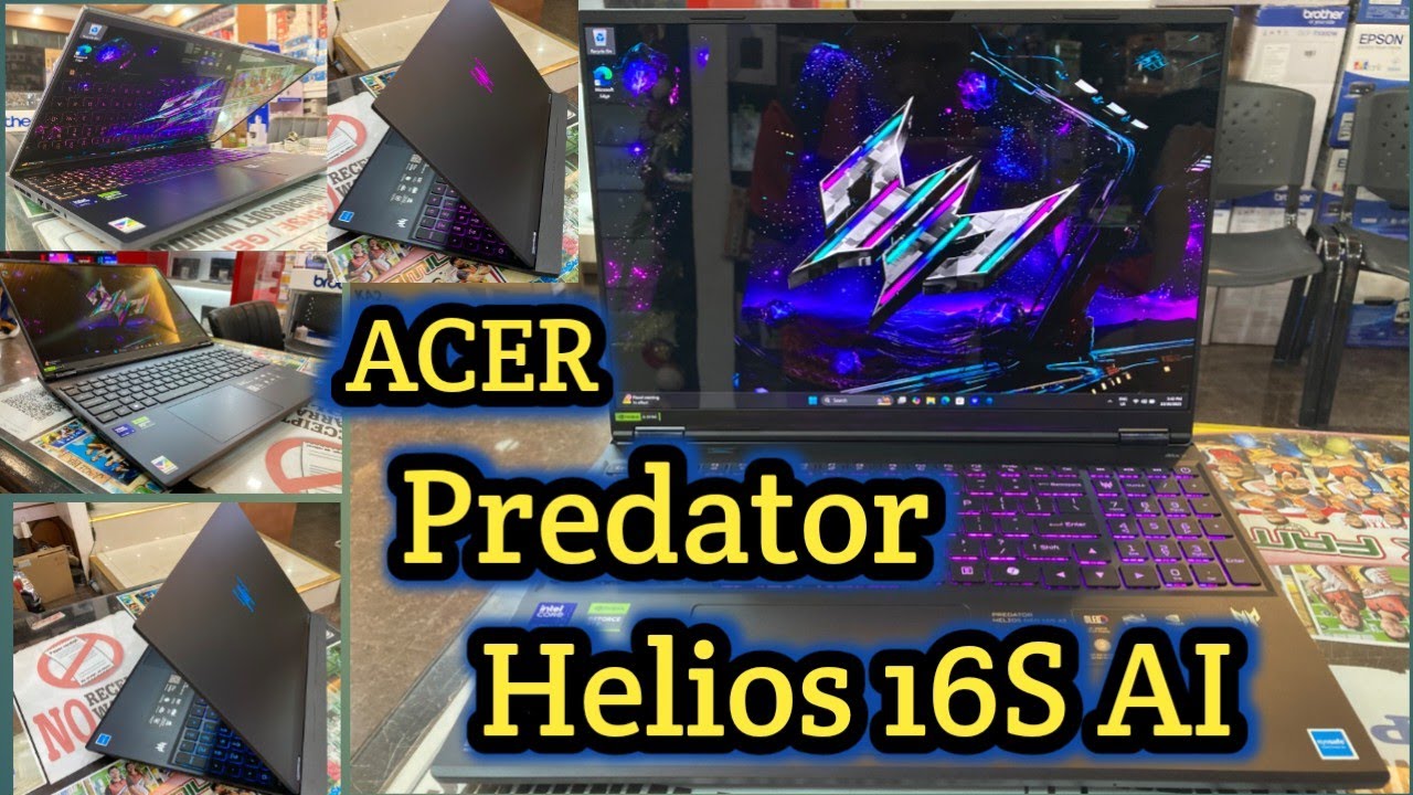 Predator Helios 16S AI | Unboxing Acer Predator Helios Neo 16S AI | Intel Core Ultra 9 | Nexthub