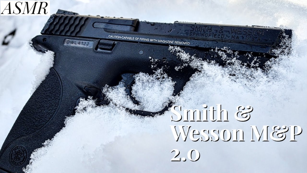 GUN ASMR| Smith and Wesson M&P 2.0 CLEANING (Turn on CC) #ASMR #GUNASMR #FIELDSTRIP