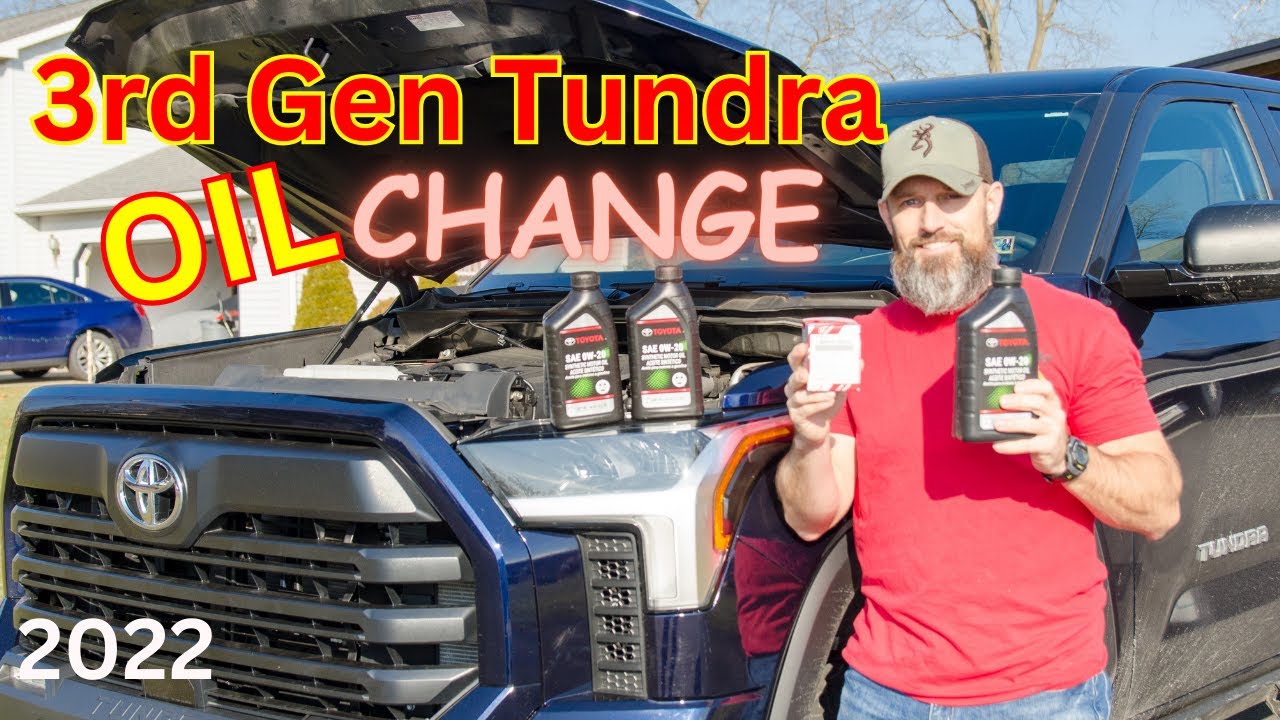 Как заменить масло в Toyota Tundra третьего поколения, сбросить требования к техническому обслужи...