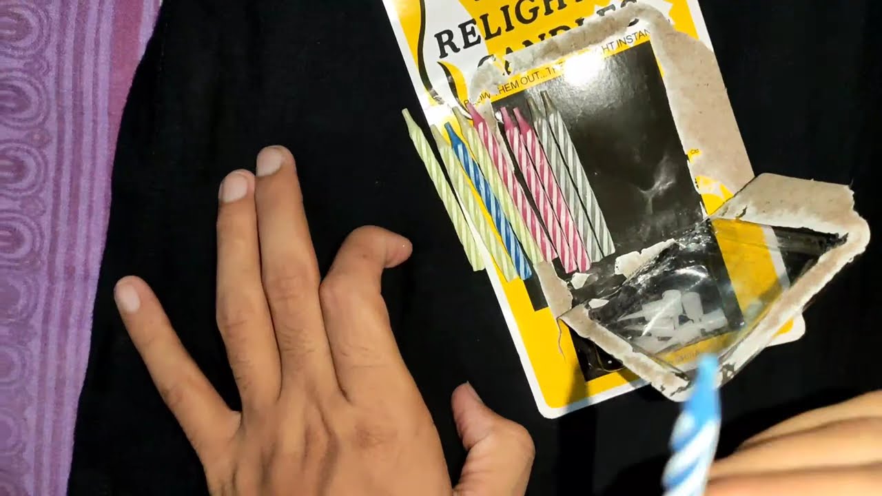 Magic Relighting candles