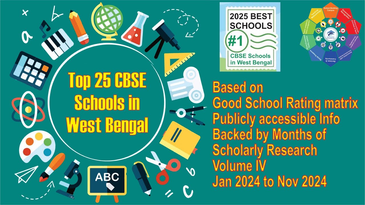 Top 25 Schools in West Bengal | Best CBSE school in West Bengal 2024-25