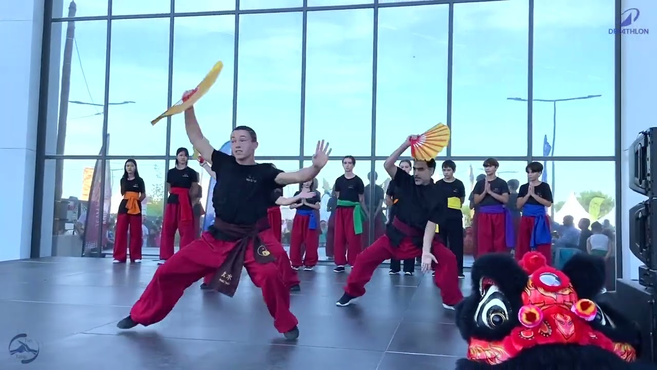 Décathlon Perpignan Vitalsport 2025 avec l’école de Kung-fu de Perpignan Yang Tao ￼