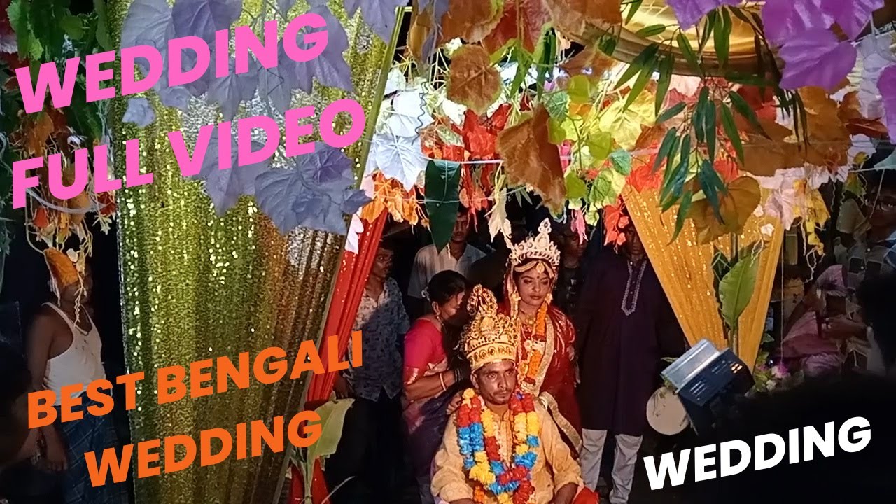 Wedding Full Video | bengali wedding video | monika vlogs