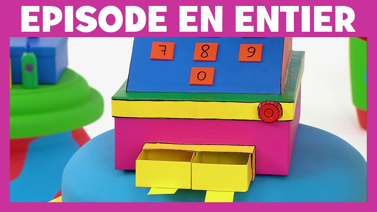 Art Attack - La caisse enregistreuse - Disney Junior - VF