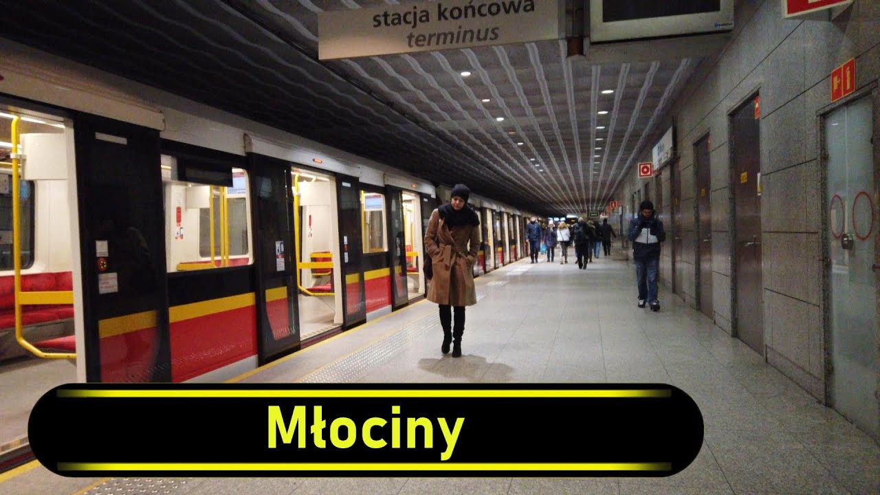 Metro Station Młociny - Warsaw 🇵🇱 - Walkthrough 🚶
