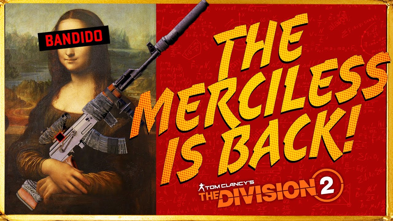 BEST MERCILESS EXOTIC RIFLE BUILD TO END THE SUCK! &bull; The Division 2 &bull; NINJA BIKE BACKPACK