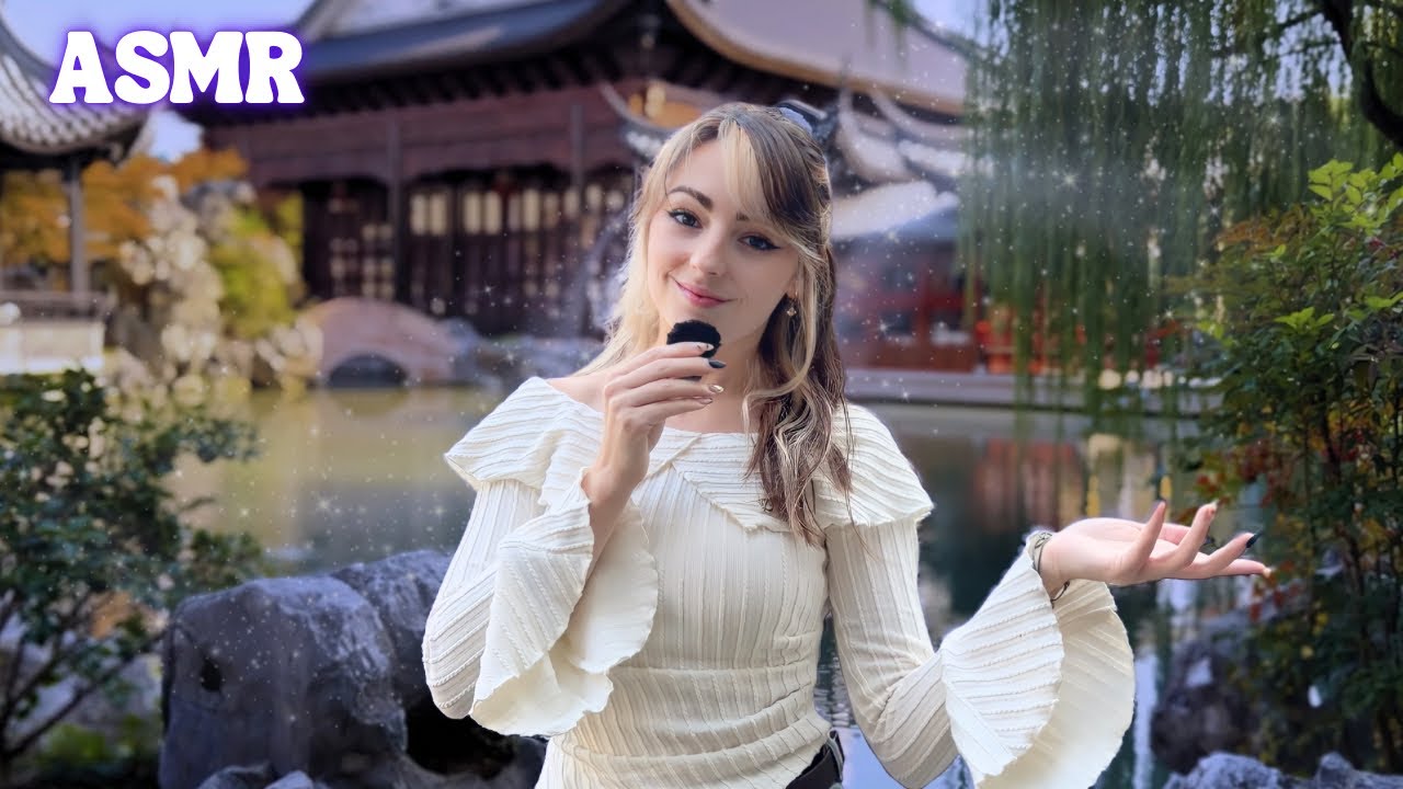♡ ASMR  - Visite d'un Jardin Zen en Chine ♡