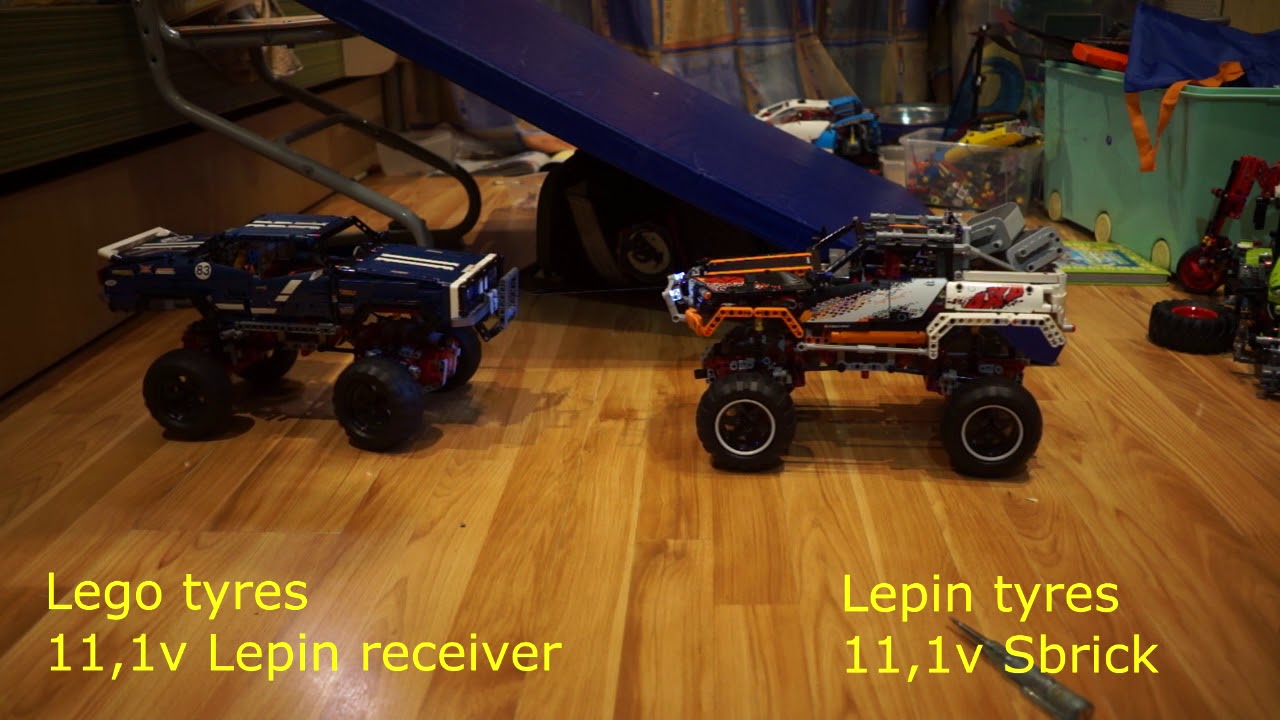 Lepin 20011  (Lego 41999 4x4 Crawler Exclusive Edition)  vs LEGO 9398 4x4 Crawler
