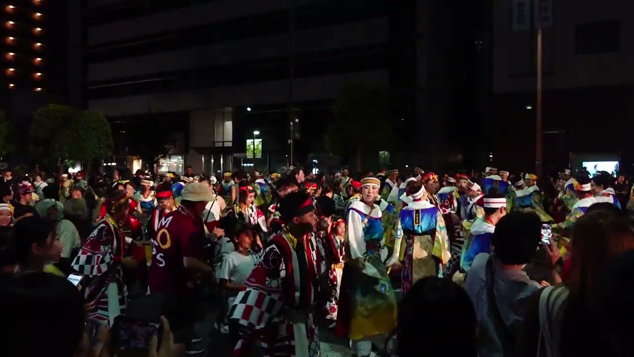 岡山うらじゃ2025 総踊り「うらじゃ音頭」　うらじゃ2025市役所筋