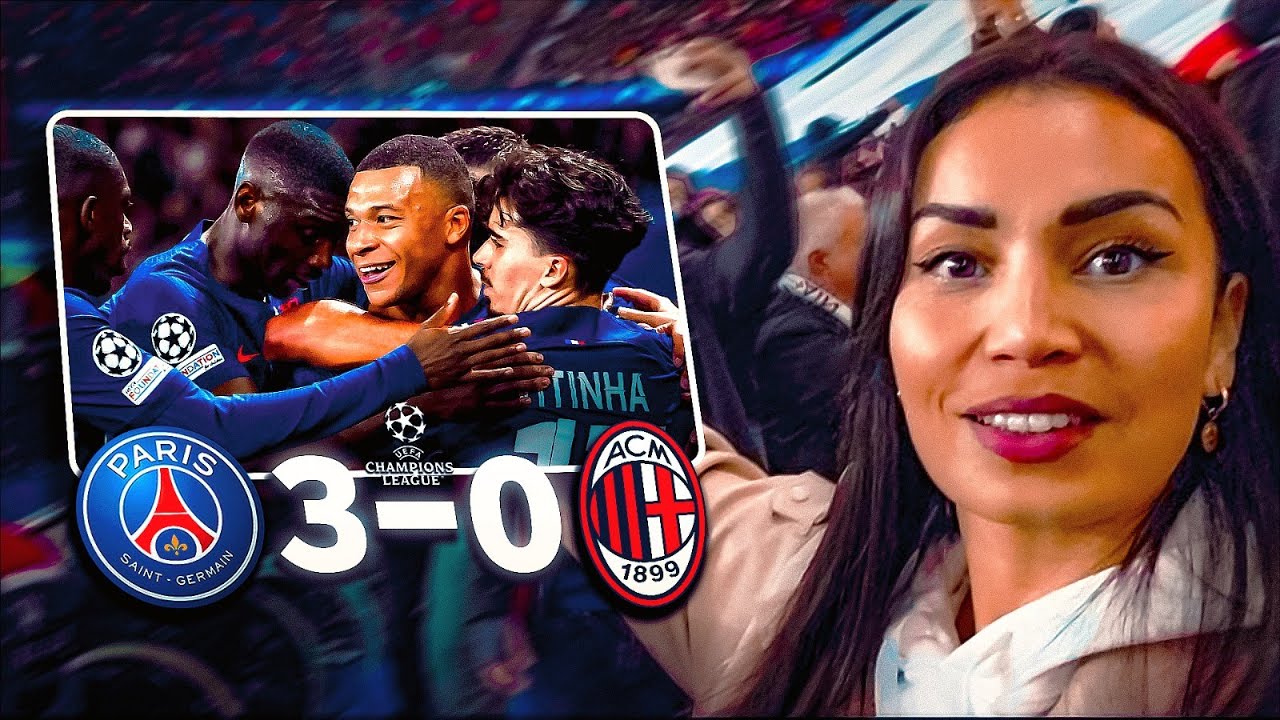 LE PSG ÉTEINT MILAN ET ALLUME LES TRIBUNES ! (3-0)