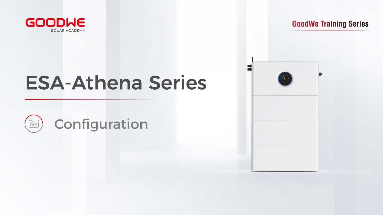 ESA Athena Series Product Installation Software Settings
