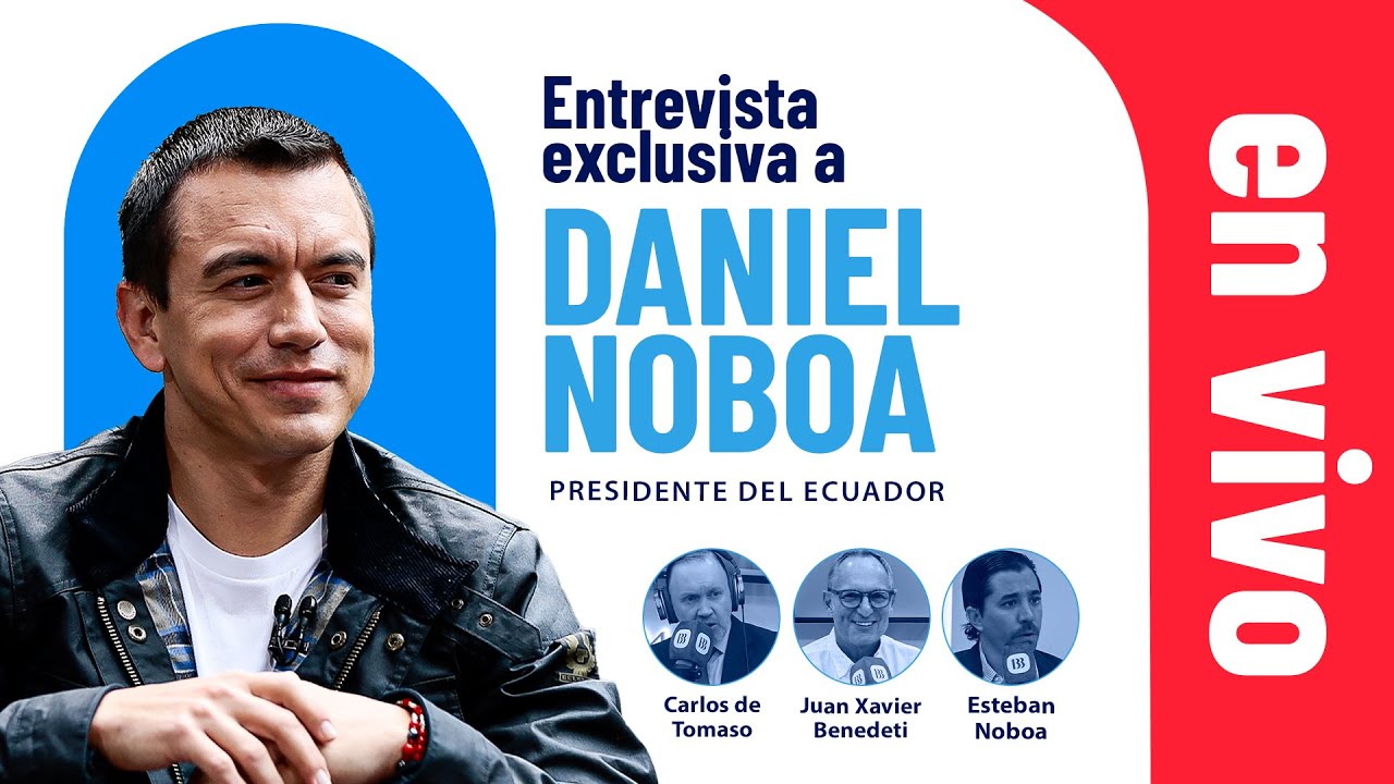 Entrevista exclusiva a Daniel Noboa - Presidente del Ecuador | Radio Centro