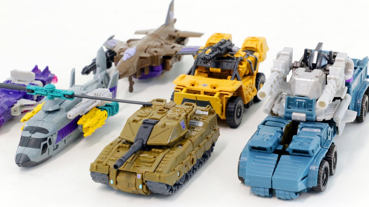 Transformers Combiner Wars Decepticon Bruticus Vehicle Robot Car Toys 트랜스포머 컴바이너워 브루티커스 전쟁로봇 합체 동영상