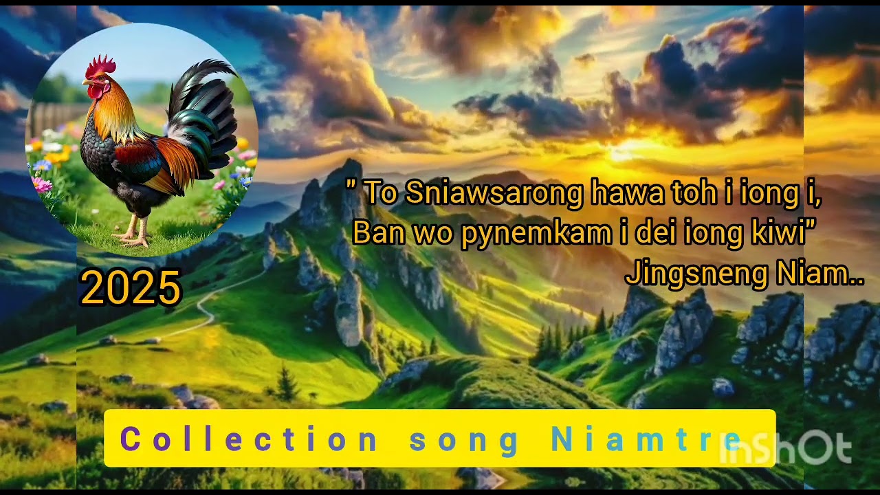 Sur Thymme 2025 // 3 collection song Niamtre Niamkhasi// Jaiñtia culture// Skem i manbru shirta..