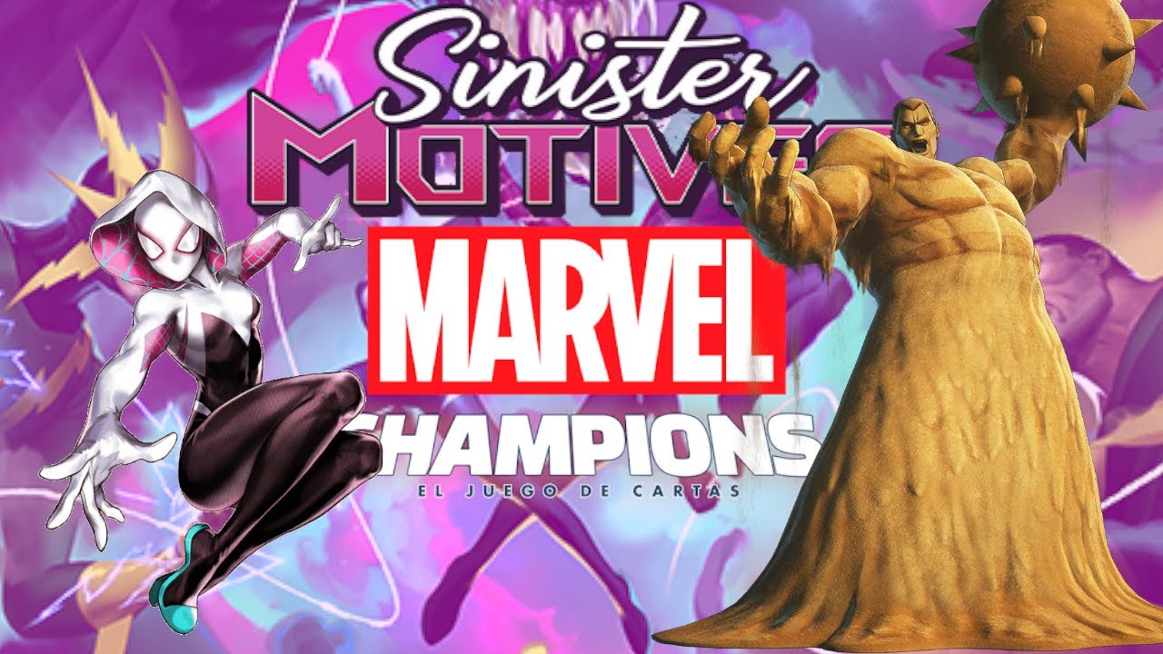 Marvel Champions: Motivos Siniestros | Ghost Spider vs Hombre de Arena | Escenario 1
