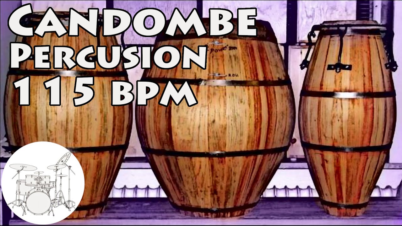 Ritmo Para Tocar Candombe 115 bpm :: Play along drums Candombe 115 bpm