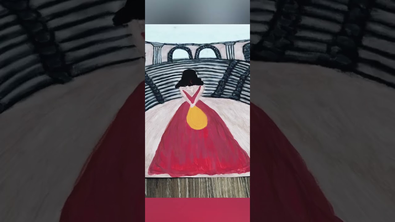 #drawing #handmade #fromstarttofinish  #colosseum #girl #inna #hot