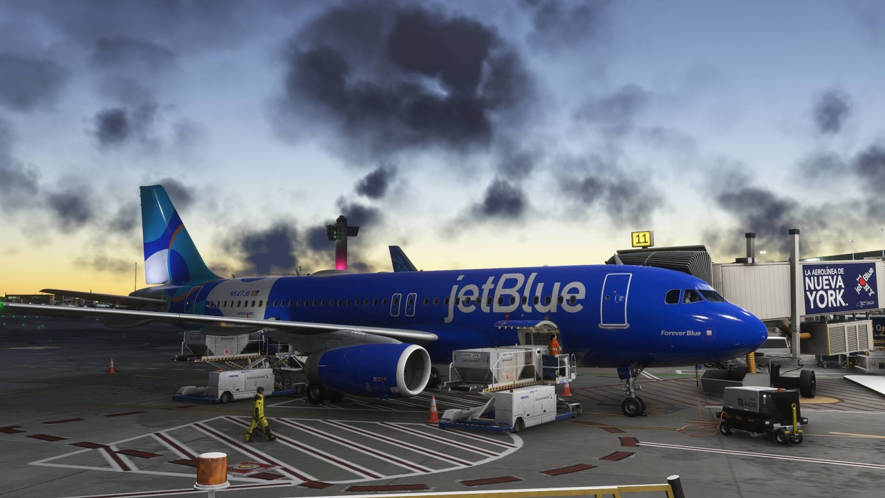 JETBLUE A320 FENIX KJFK TO KFLL MSFS2024
