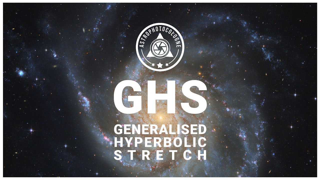 Generalised Hyperbolic Stretch GHS in Siril und PixInsight // Stretching Methode einfach erklärt