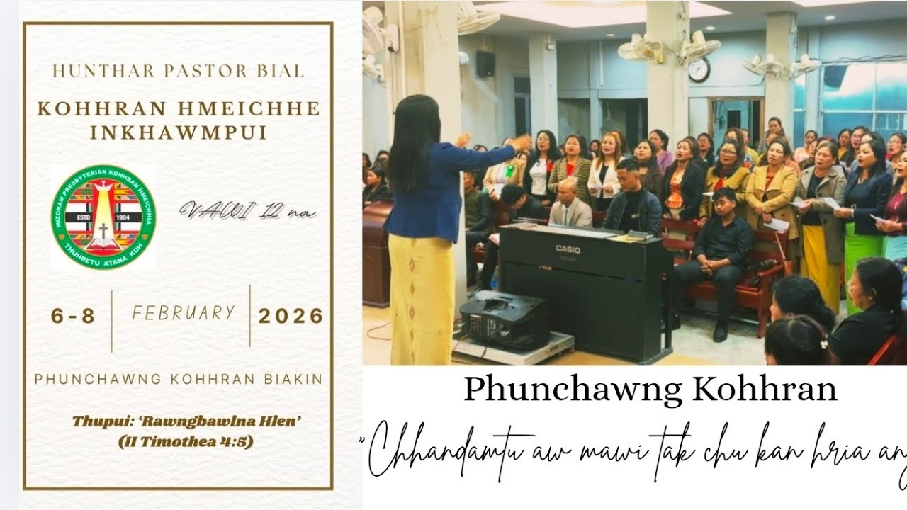 Phunchawng Kohhran Hmeichhe Zaipawl - 
