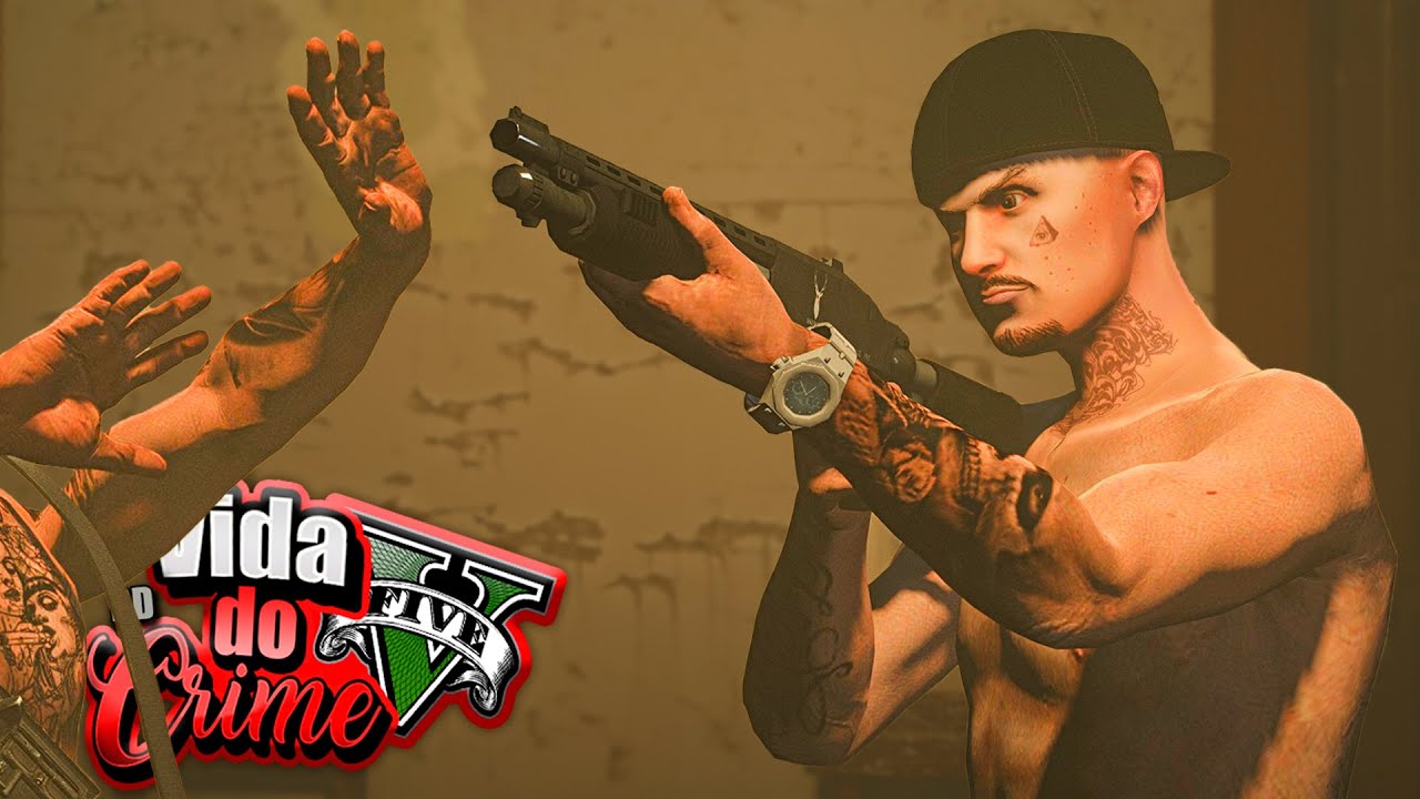 GTA V : VIDA DO CRIME - NINGUÉM MEXE COM O CICATRIZ, O ATAQUE BOLADO DO BONDE! - EP.32
