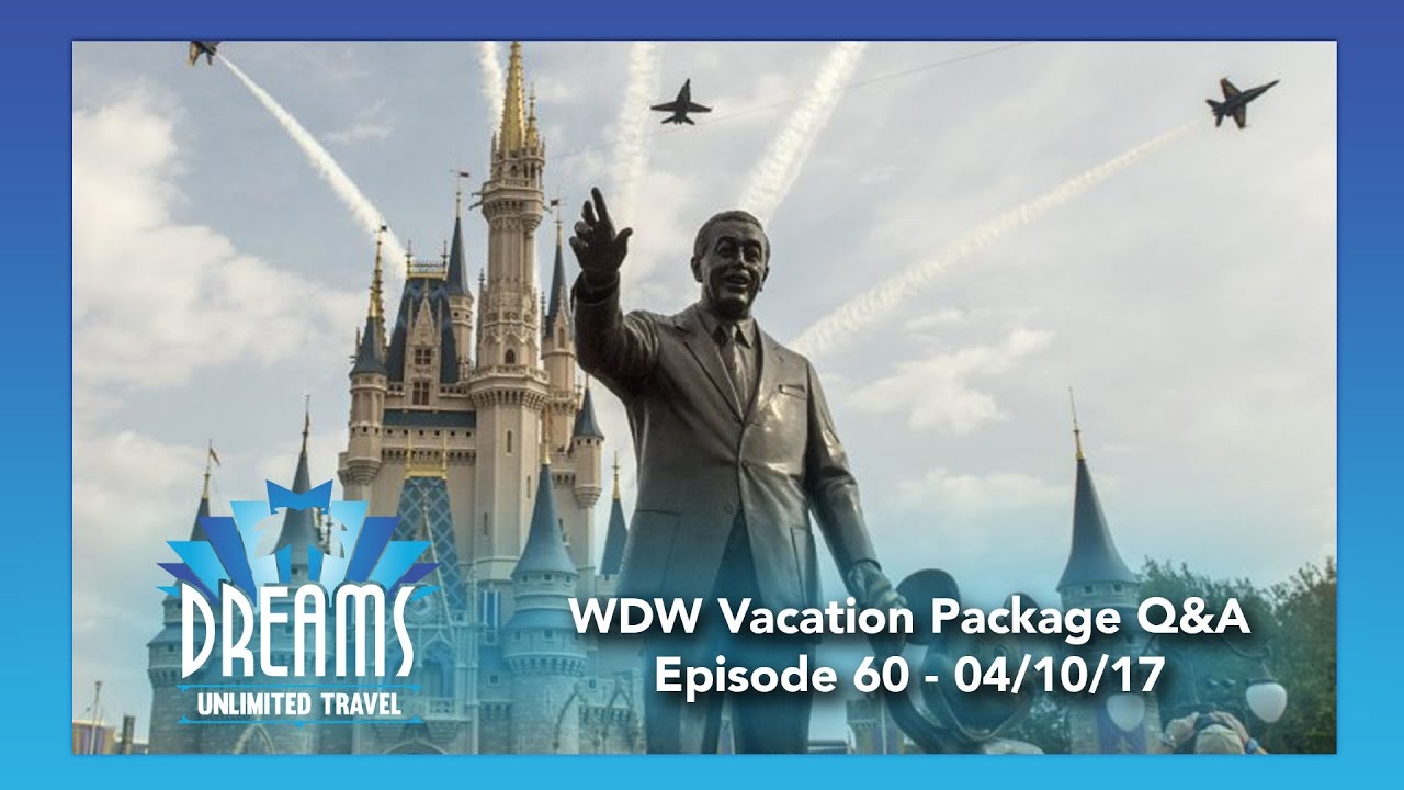 Walt Disney World Vacation Package Questions & Answers | 04/10/17