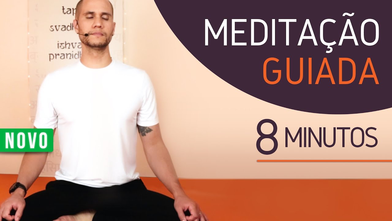 Meditação Guiada 8 minutos | Para iniciantes.