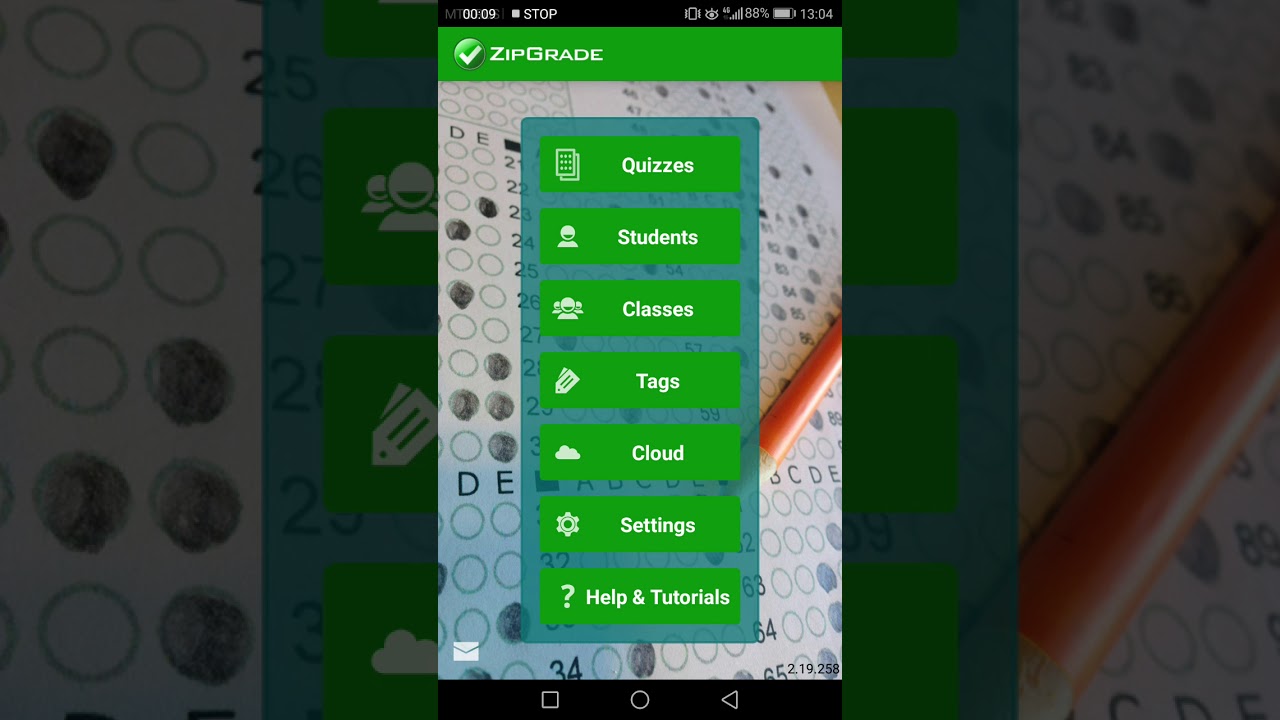ZipGrade проверка тестов. Что и как. Tutorial