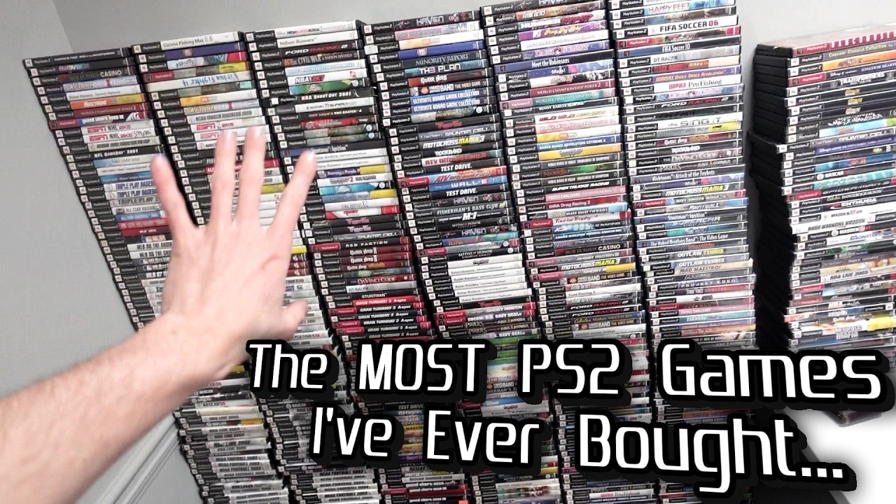 Я уже на полпути к завершению сбора ВСЕХ игр для PS2.