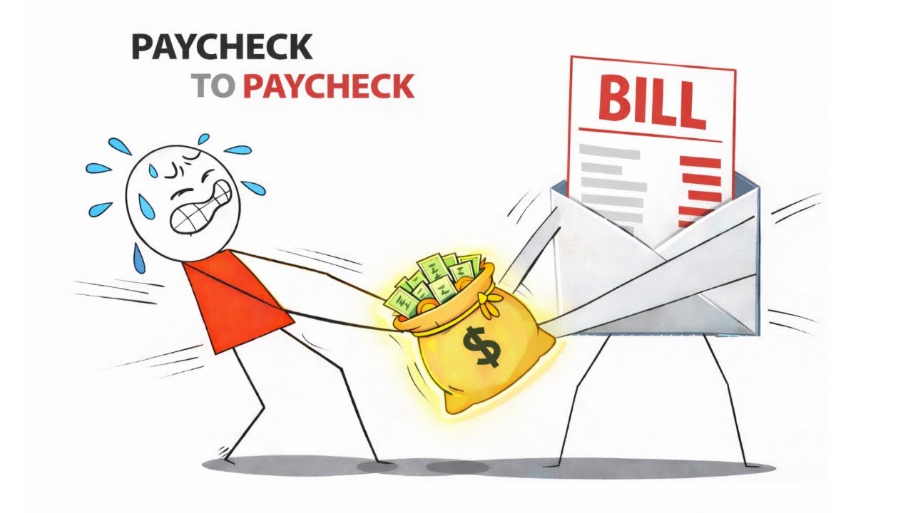 How To Save While Living Paycheck To Paycheck