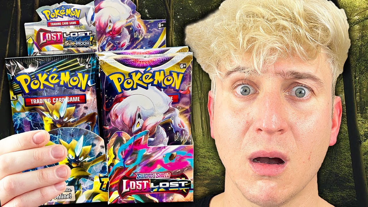 Never Before Seen Lost Lost Pokemon Cards & I Pulled It!