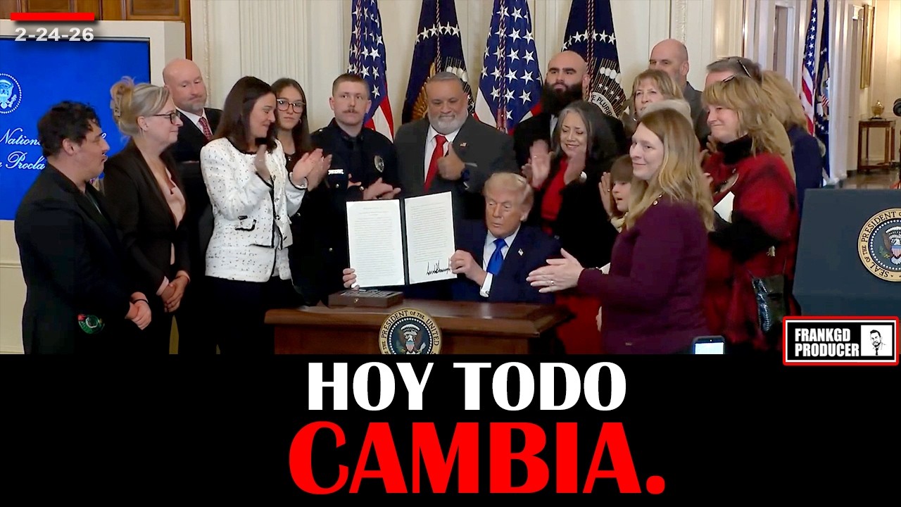 🔥ÚLTIMA HORA: Trump Firma Proclamación Histórica y Envía Mensaje Contundente