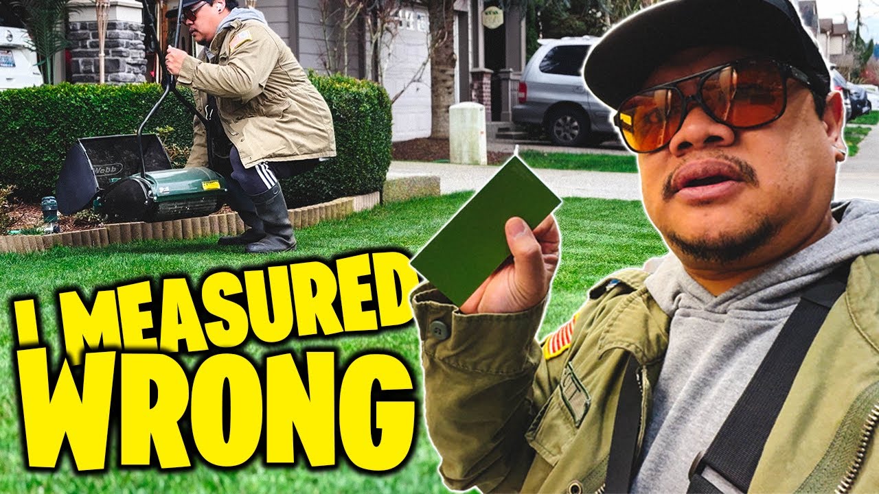 I was wrong and fixed it 😩 Next door neighbor's lawn is about to be 🔥  Manholes get paint! Let's go!