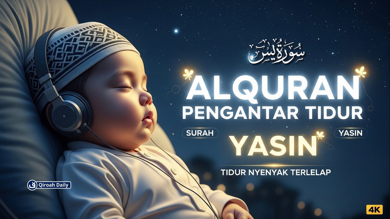 MUROTTAL PENGANTAR TIDUR | SURAH YASIN  سورة يس MERDU PENYEJUK HATI DAN PIKIRAN @qiroahdaily