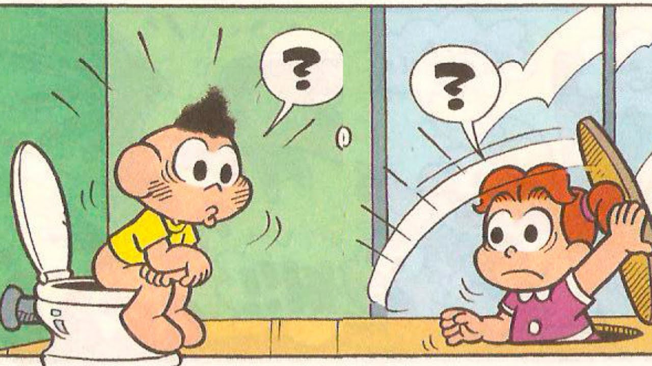 O URUBU DO AZAR - QUADRINHOS DA TURMA DA MÔNICA