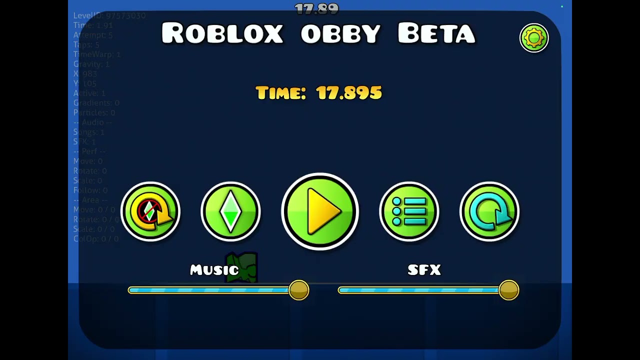 Roblox თამაშები Geometry dash-ში.ეს როგორ?🤔🤔🤔