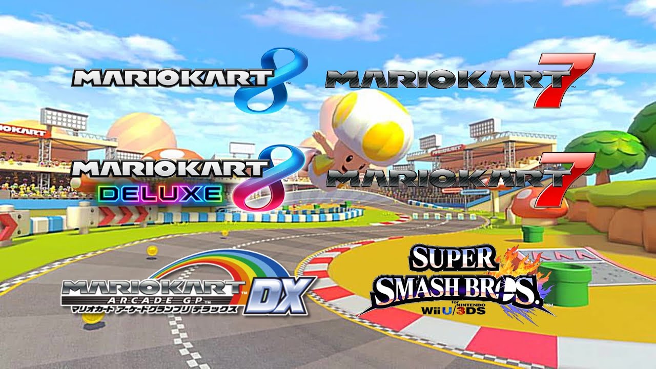 Toad Circuit MashUp (Mario Kart7)