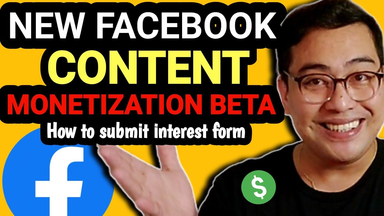 PAANO MAKASALI SA BAGONG MONETIZATION BETA PROGRAM NI FACEBOOK - Baka Hindi Mo Pa Alam