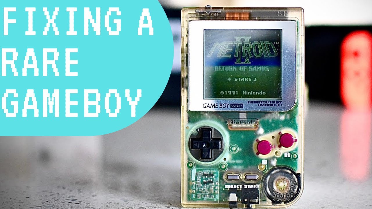 Fixing a Rare 1997 Famitsu Model Nintendo Game Boy Pocket I bought for $17, its worth $130!