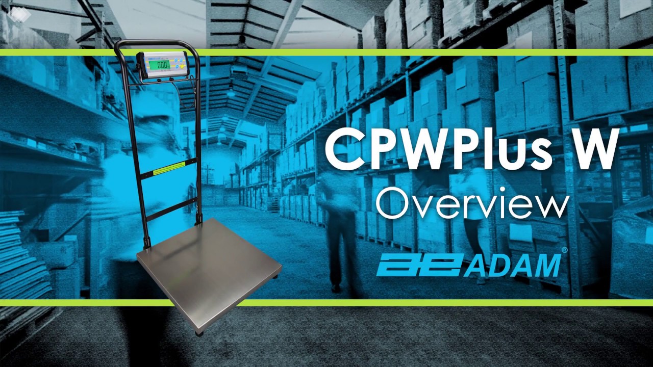 Adam Equipment CPW Plus W Scale  330-Lb. Capacity Model# CPW plus 150W