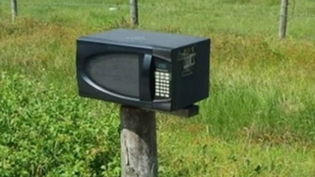 My Neighbors' Mailbox Is a Microwave
