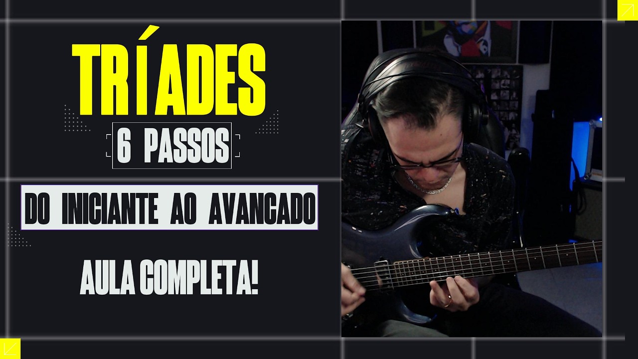 Tríade/tétrade MONSTER LICK - 6 passos do iniciante ao avançado! ( Aula completa - Vitor Castro )
