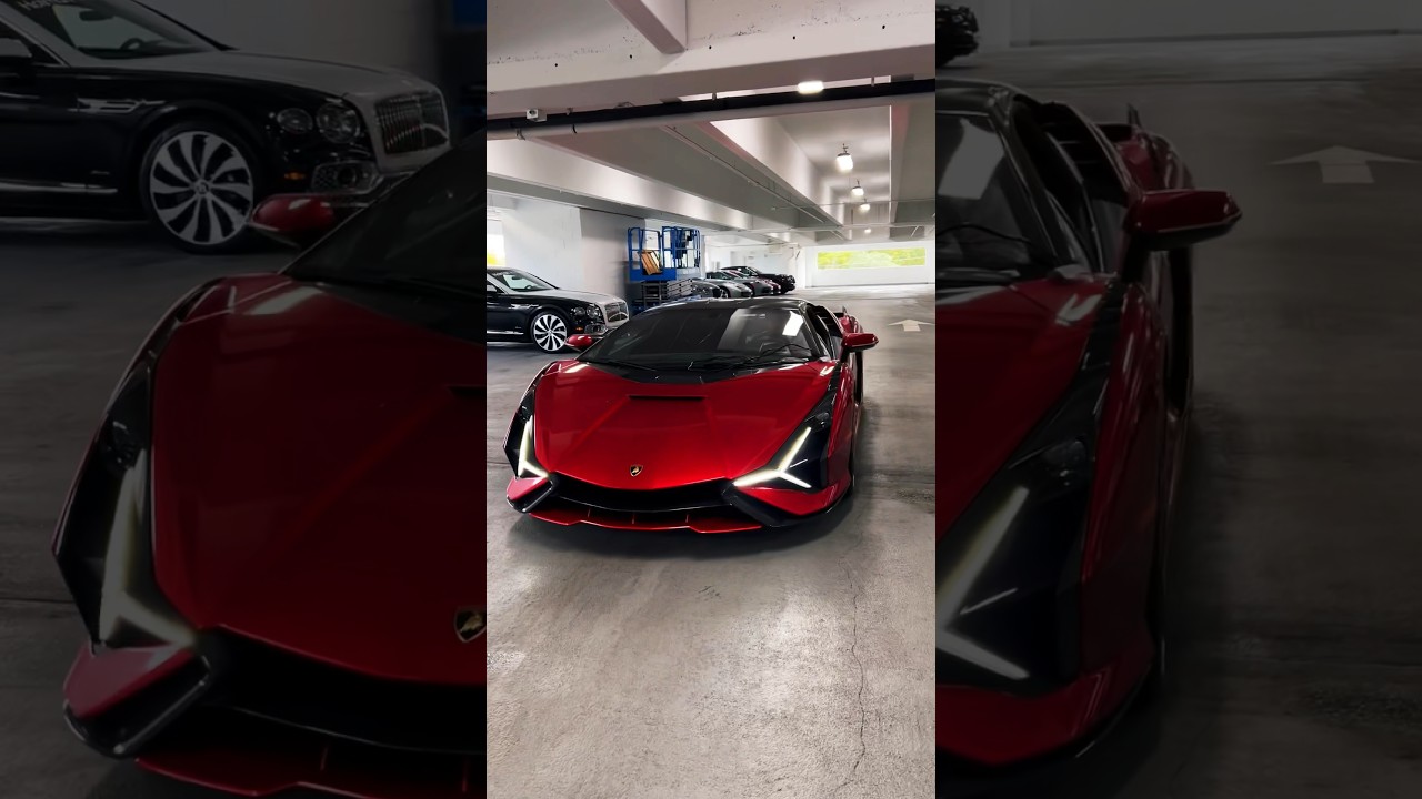 This $3,000,000 Lamborghini Sian Hypercar sounds incredible.
